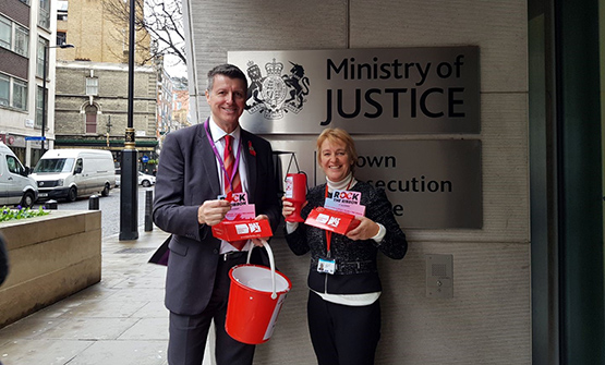 World AIDS Day: How FDA Convenor Barry Snelgrove and his MoJ colleagues raised £2,400