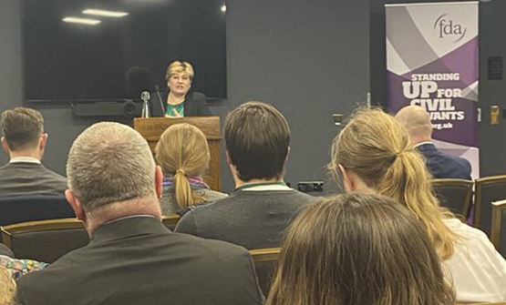 Shadow Attorney General Emily Thornberry speaks at FDA Lawyers’ Network event